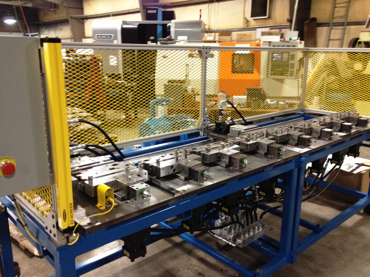 Bristol-built hydraulic pierce machine in production